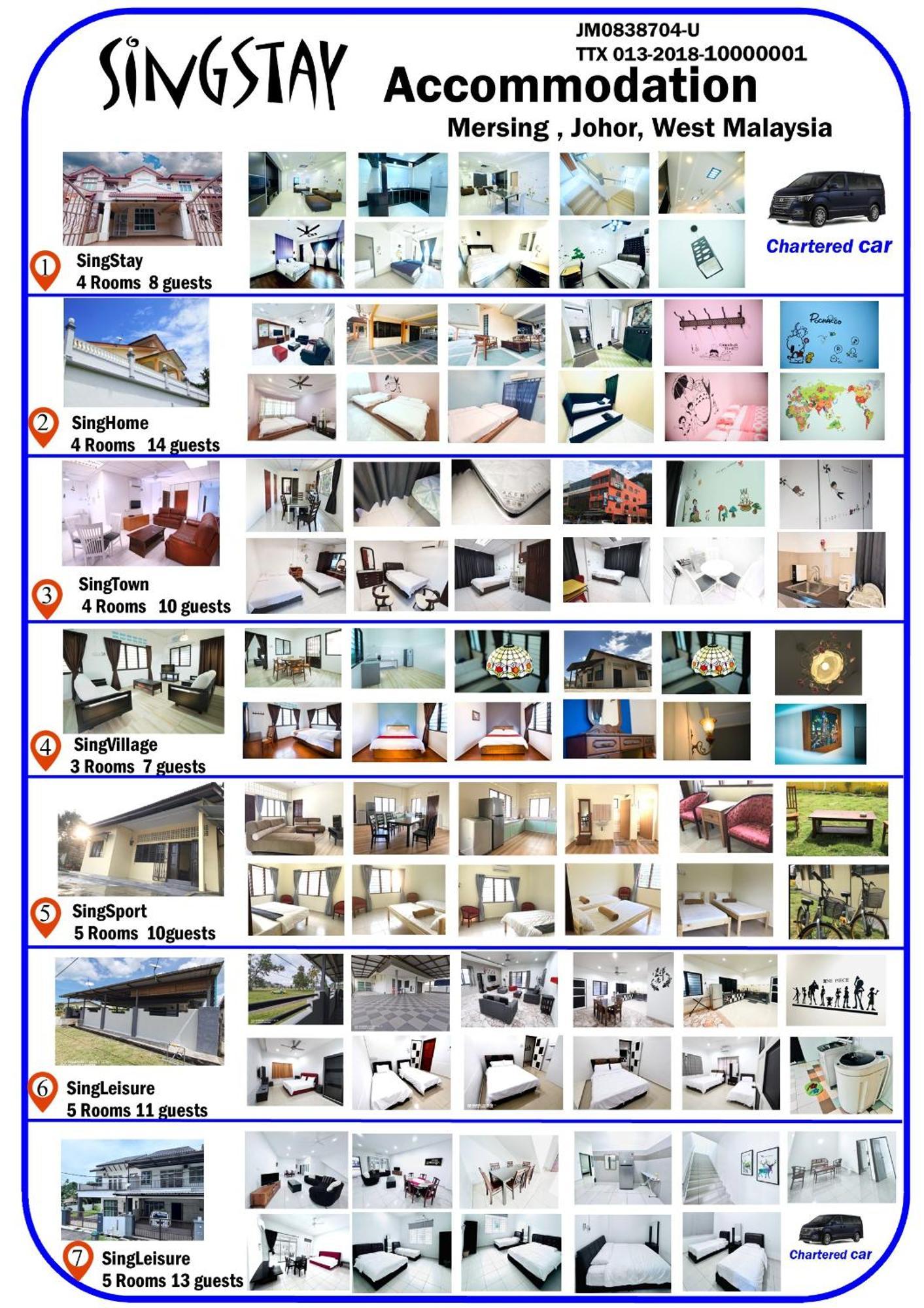 Singstay Guesthouse Mersing Luaran gambar